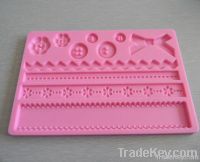 Silicone icing mould