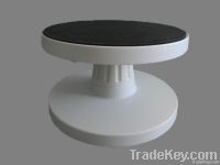 Plastic rotating cake turntable