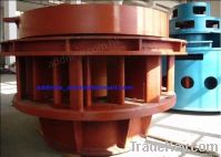 Kaplan type turbine for hydro power generator