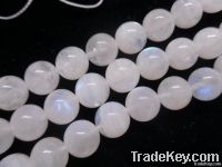 Moonstone round beads, Blue moonstone, Peach moonstone, White moonstone