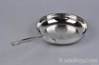 frying pan in stainless steel