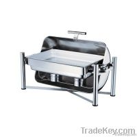 Oblong Roll Top Chafing Dish Hotel Buffet Equipment SF-5001S
