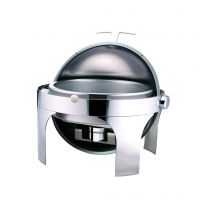 Stainless Steel Round Roll Top Chafing Dish SF-7003S