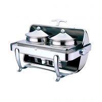 Chromic Plated Rectangle Soup Station SF-4002C