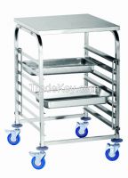 Detachable European Style Stainless Steel Traay Trolley SF-A1057
