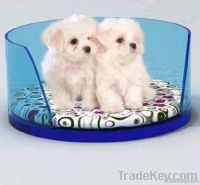 Large Space Perspex Dog Bed