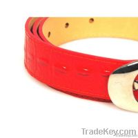 Leather belts made in Italy