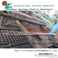 bimetallic injection screw barrel for plastic moulding machine