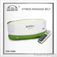 Two vibrating motors fitness massage belt
