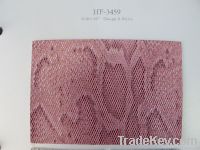 HF3459 Snake pu leather