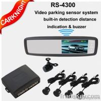 4.3 inch universal video parking sensor system