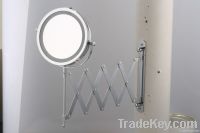 Wall-mounted LED makeup mirror