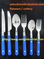 hot-sale flatware sets classical design flatware with tumble polish