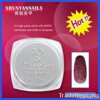 Beauty nail UV glitter