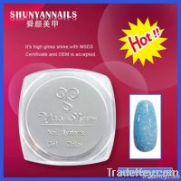 hot sale glitter nail gel