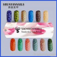 2012 newest snakeskin led gel polish