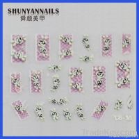 hot sale 3D Nail gel art Sticker