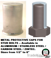 STAINLESS STEEL PROTECTIVE CAPS FOR STUD BOLTS