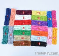 wholesale boutique 1.5inch crochet headbands
