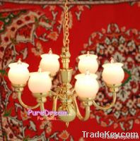 Dollhouse Miniatuer Chandelier 6 Arm Ceiling Lights LH013