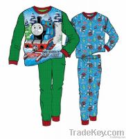 Boy's Pajamas Cotton Two Set For One