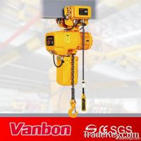 CE approved Electric Chain Hoist 2t with electric trolley