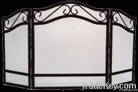 Fireplace Screen And Fireplace Toolset