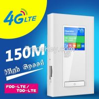 4g Lte Mifi Router With Power Bank And Dual Sim Card Slots