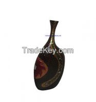 Ceramic lacquer flower vase