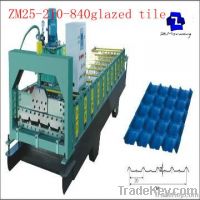 Steel Glazed Tile Roll Forming Machine