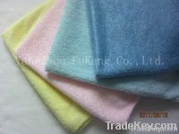 Polyester towel and microfiber cleaning cloth