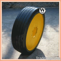 solid tire with rim joint