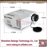Hottest!!!Factory Supply Quality Portable Mini LCD Projector for Pocket Projector by Salange 