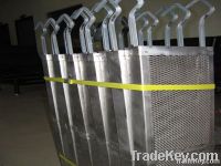 Titanium anode basket