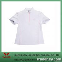 White Women's Fashion Sports  shirt