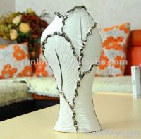 Ornament handicraft flower craft ceramic vase 16112