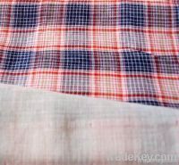 Cotton Yarn Dyed Double Layers shirt fabric
