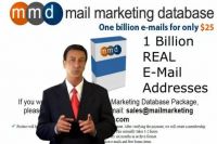 1 billion real e-mails, e-mail marketing software and e-books for $25