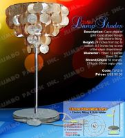 Capiz Table Lamps