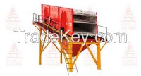 stone crusher machine grading sieves 2 Layers YK2570 rotary trommel screen