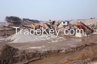 construction material stone crusher machine 300T/H stone crusher plant