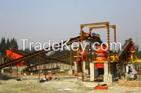 large capacity stone crusher machine 400T/H sand production line