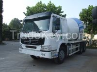 China manufacturer HOWO 8 M3 Concrete mixer truck