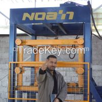 Algerie QT4-15 double automatic concrete block making machine best quality