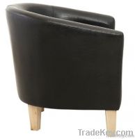 Leather Tub Dining Chair