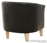 Leather Tub Dining Chair