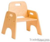 Stackable Wooden Kid Chair
