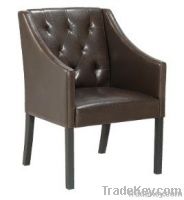 KD Low Price Leather Dining Chair Lounge Chair Arm Chair