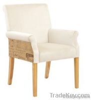 KD Low Price Fabric Dining Chair Lounge Chair Arm Chair