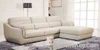 Corner Sofa and Lounge with Genuine Leather